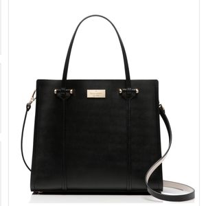 Kate Spade Arbour Hill Small Elodie Crossbody Shoulder Bag, Black